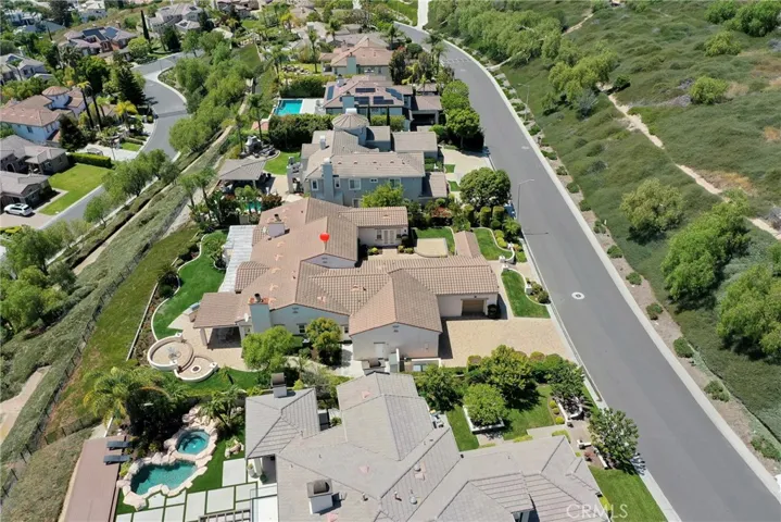 Arial View of Gabrielle Lane with Versaille court Below