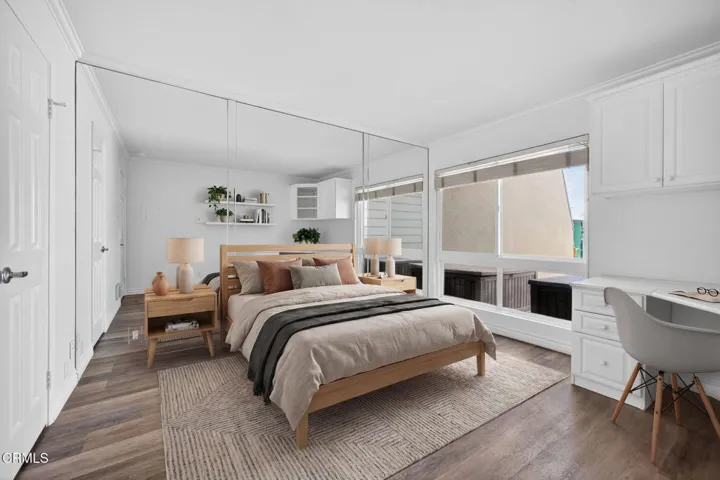 Virtual staging guest bedroom