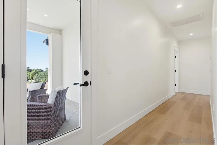 exit to patio