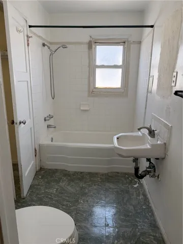 Unit #1 bathroom