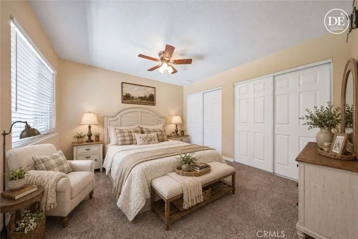 Guest bedroom photo staged