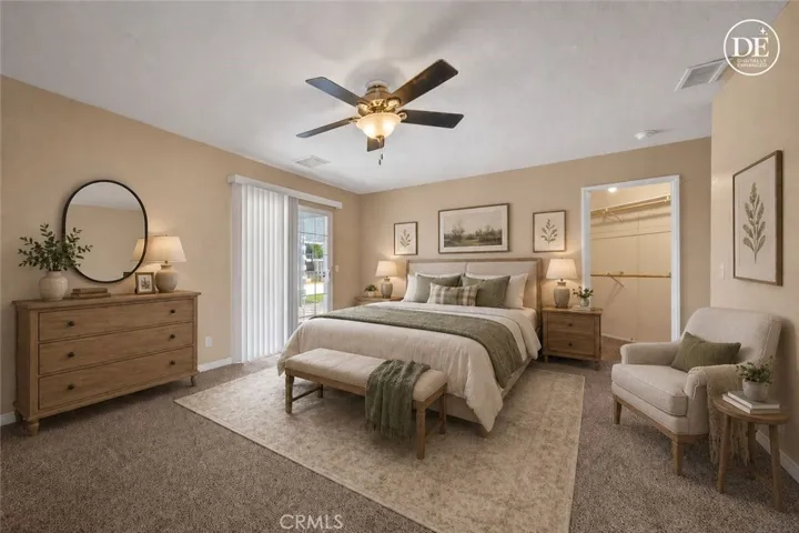 Main Bedroom photo staged