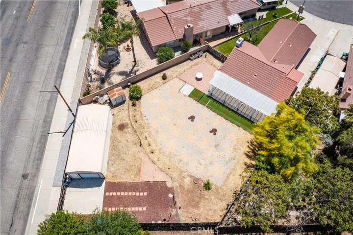 Aerial View of Property Showing Huge Shop, Access to Fairview also Large Enough to Consider an ADU
