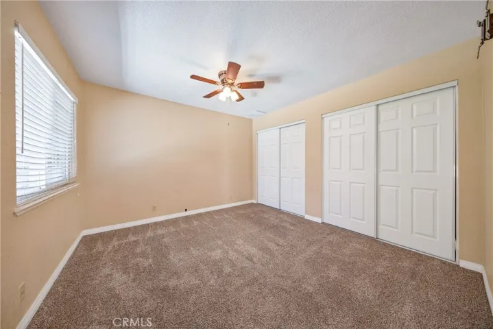 Guest Bedroom with Dual Closets