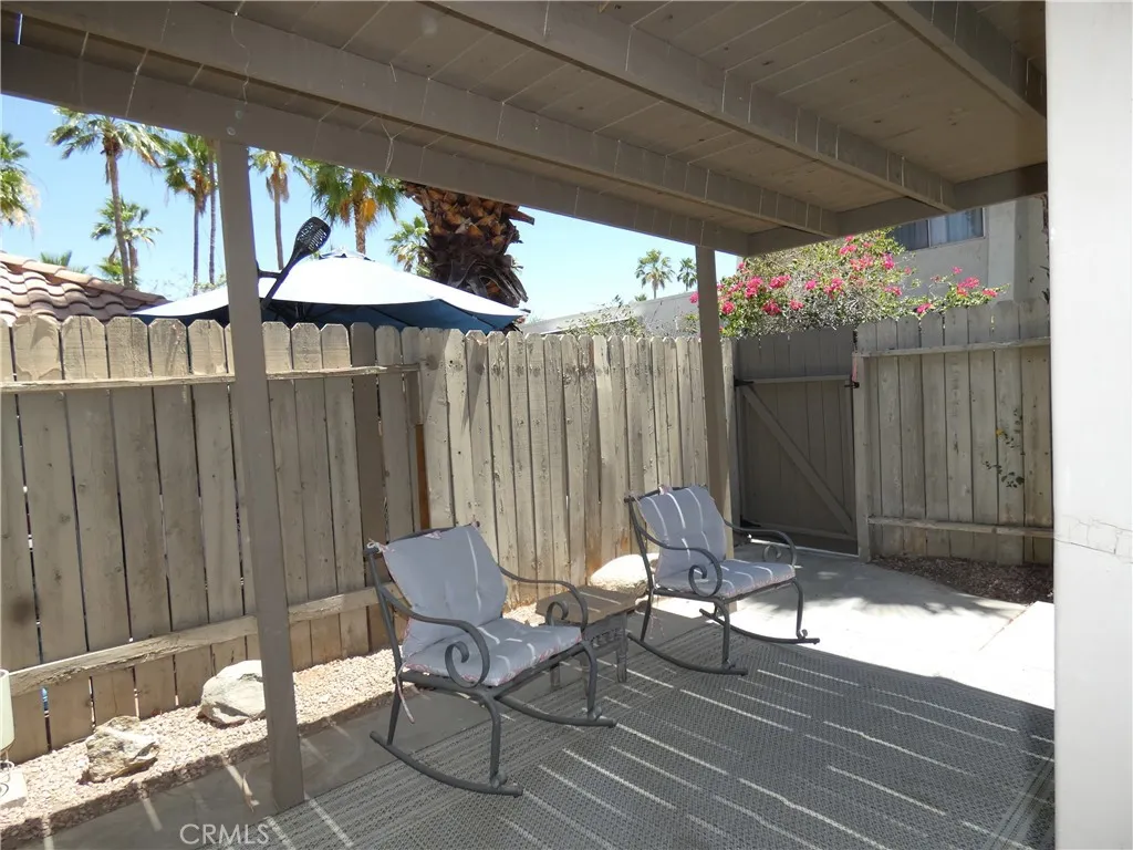 Gate Entry At Patio