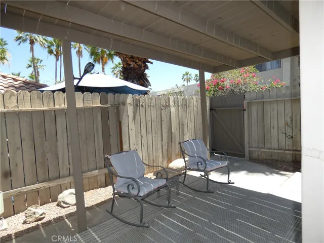 Gate Entry At Patio
