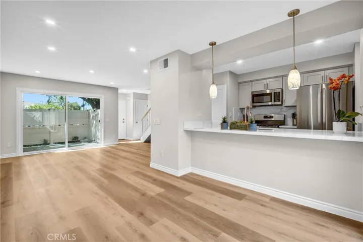 Living Room & Dining Area