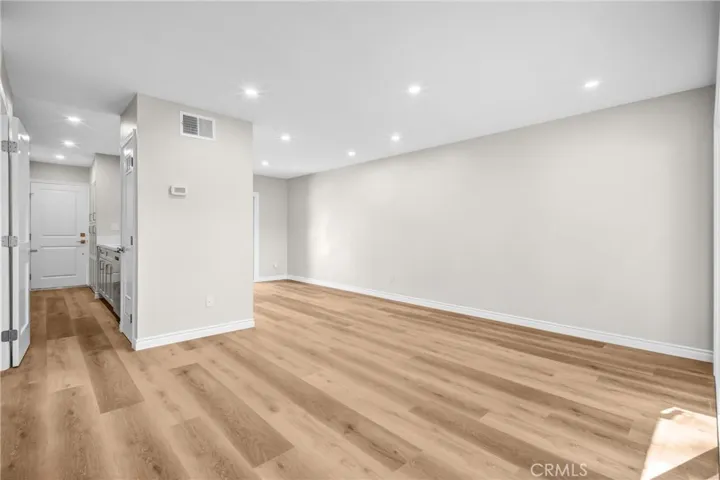 Living Area & Kitchen