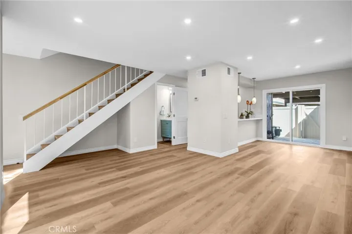 Living & Dining Area, 
Staircase