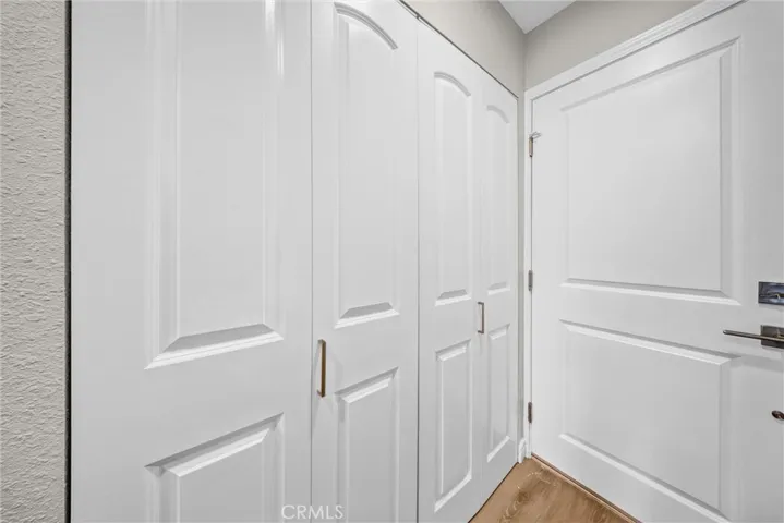 Laundry Closet & Back Door