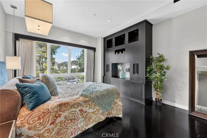 Plenty of natural lighting and custom window treatments