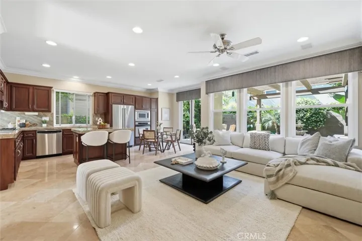 Open Kitchen and Family Room