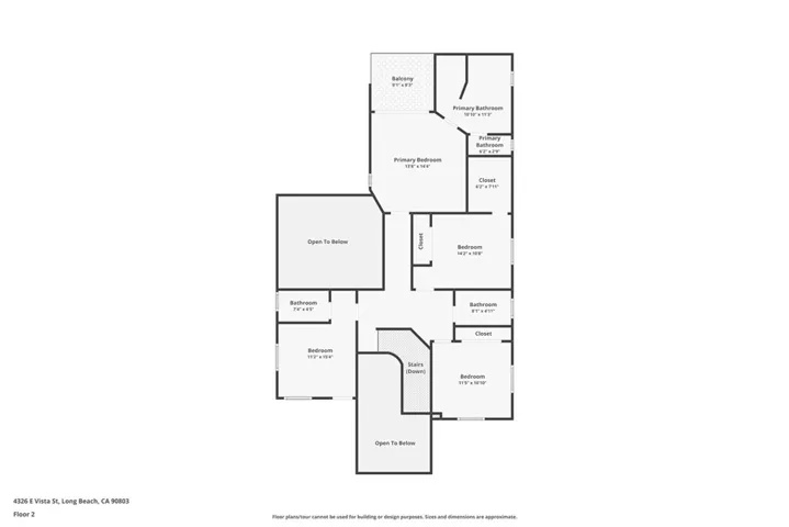 Floor Plan:  2nd floor