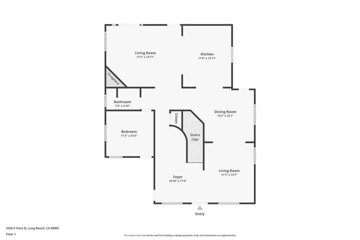 Floor Plan:  1st floor