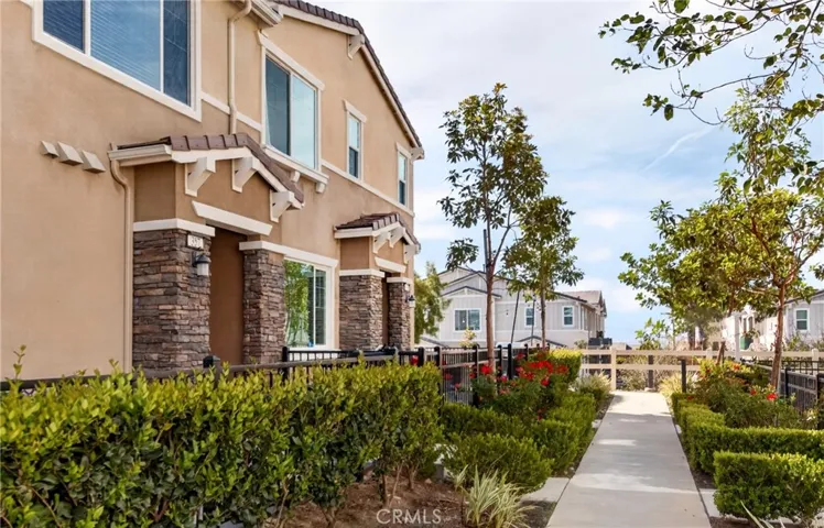 Gorgeous grounds leading to your new home.