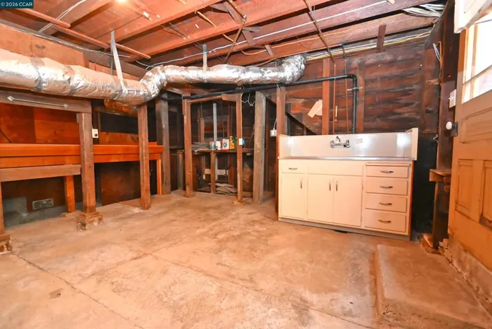 Furnace and Water Heater in Basement