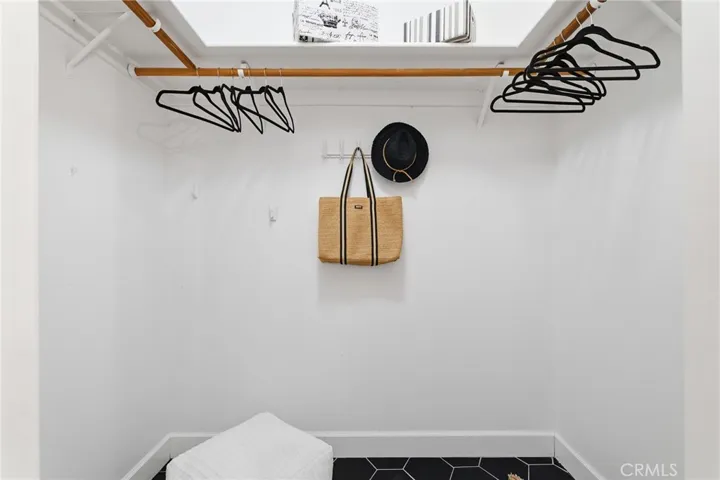 Primary walk in closet