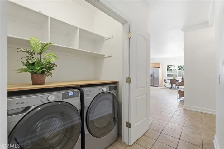 Indoor Laundry Area