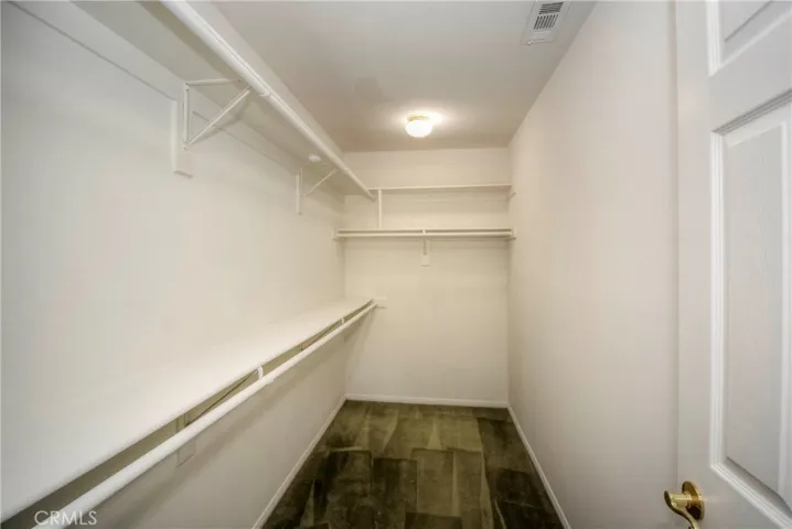 Primary room walk-in closet