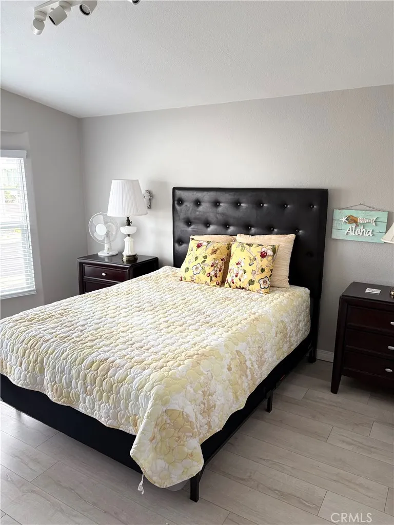 Lots of natural light at guest bedroom
