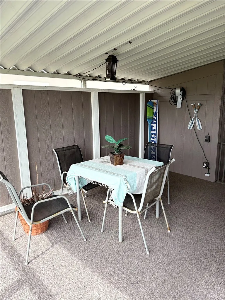 Breezy outdoor deck ready for entertaining