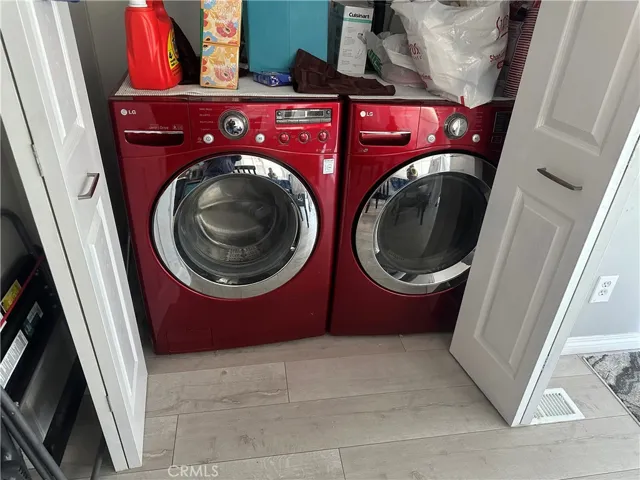 Washer and dryer