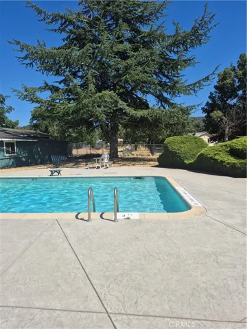 pool and picnic area