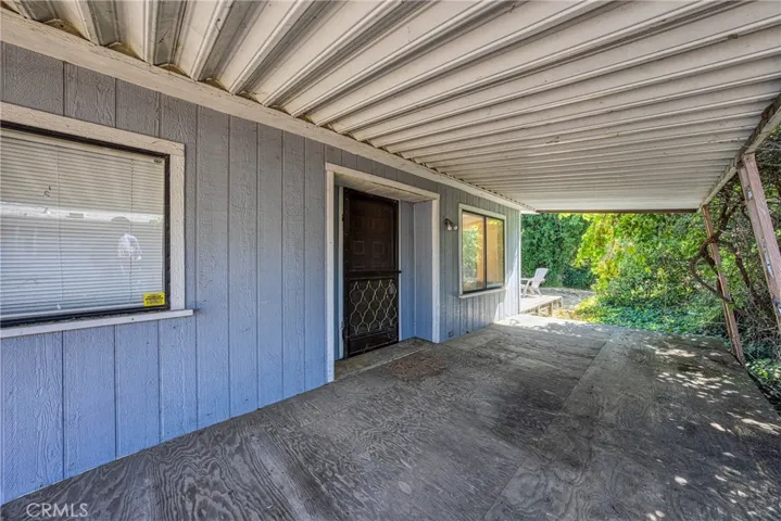 front porch and front door