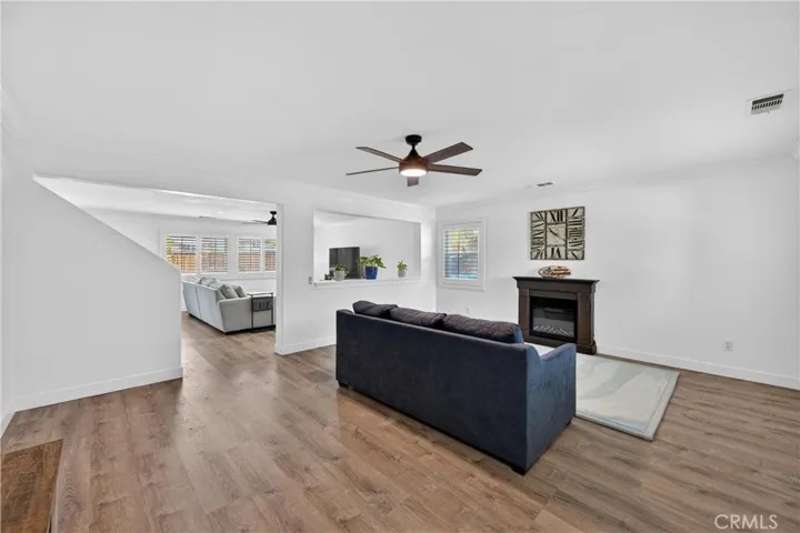 Entryway and Living Room