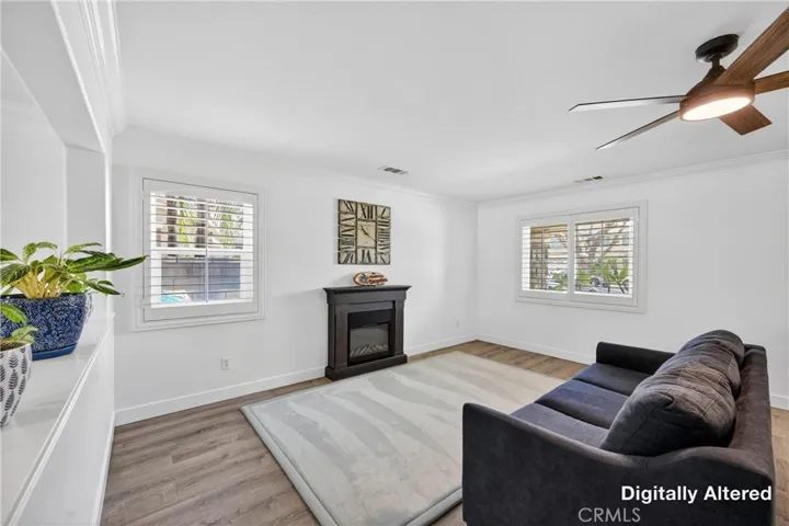 Entryway and Living Room