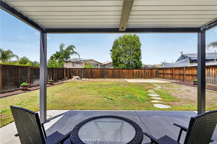 Terrace, Patio Backyard View
