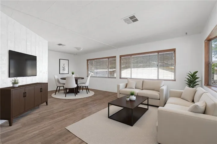 Living & Dining-Virtually Staged