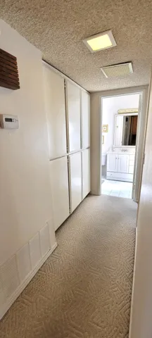 Hallway between bedrooms