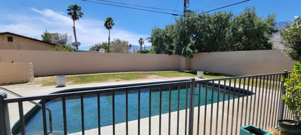 Security Fenced pool