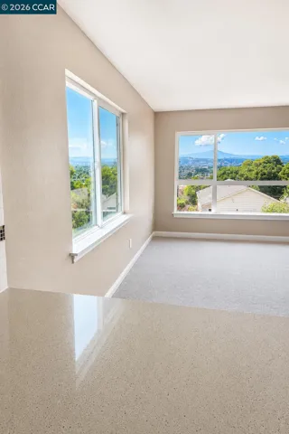 The bay and bay bridge and golden gate