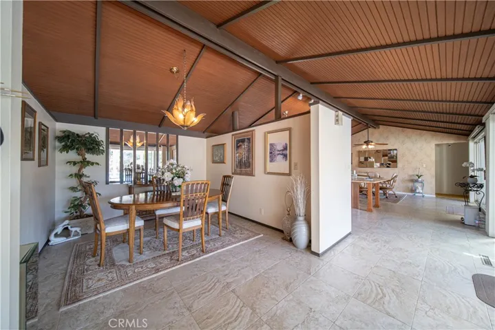 Formal dining area