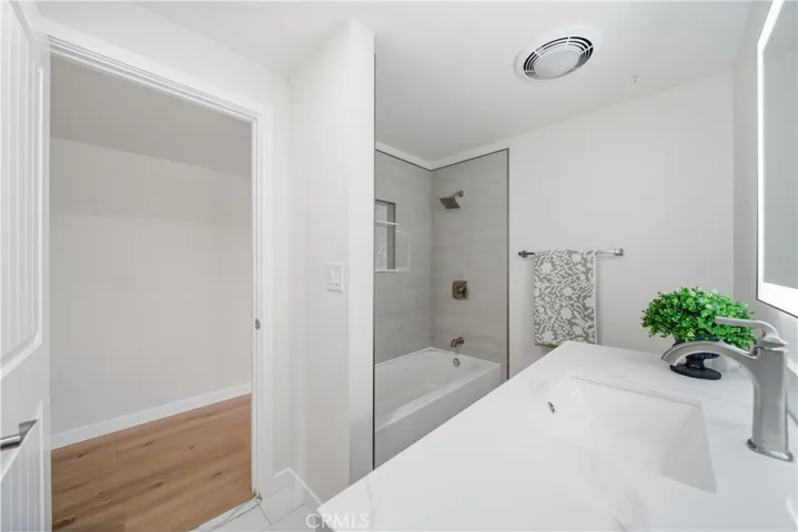 Remodeled Hall Bath