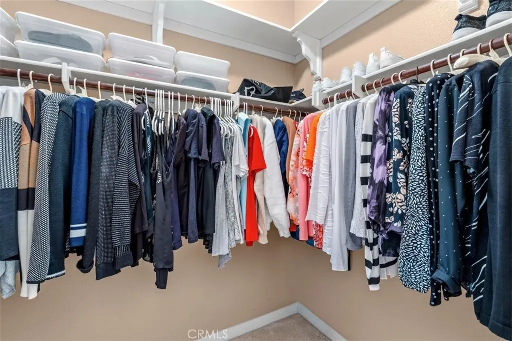 Primary closets
