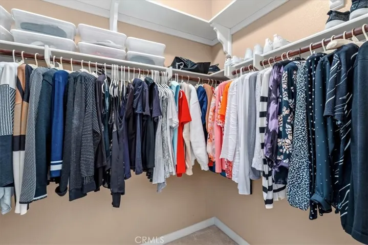 Primary closets