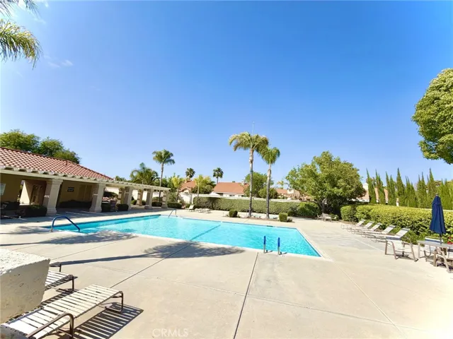 Resort-style HOA pool with lounge area (pool 2)