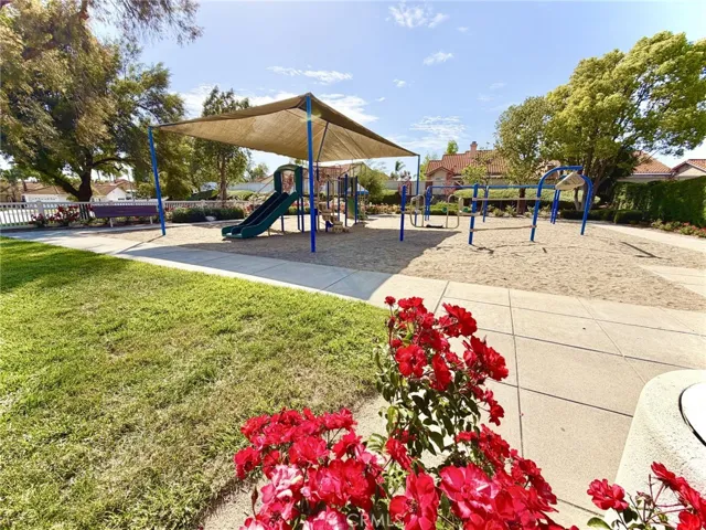 Community playground and park area