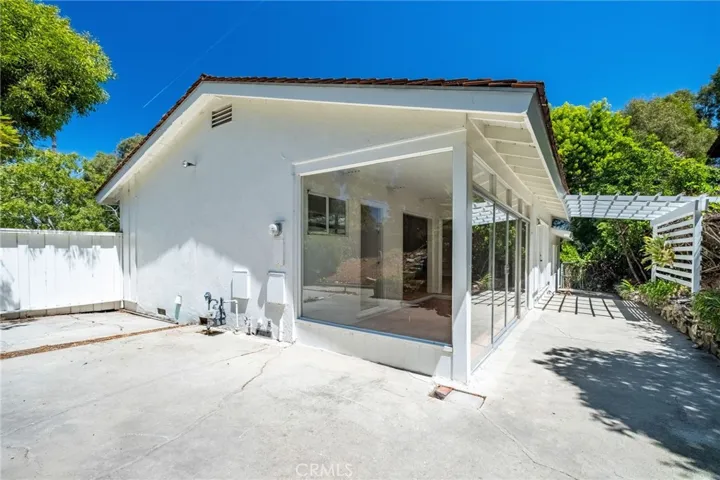 Large patio with room to expand