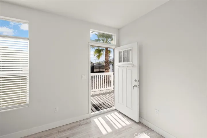 front door from living