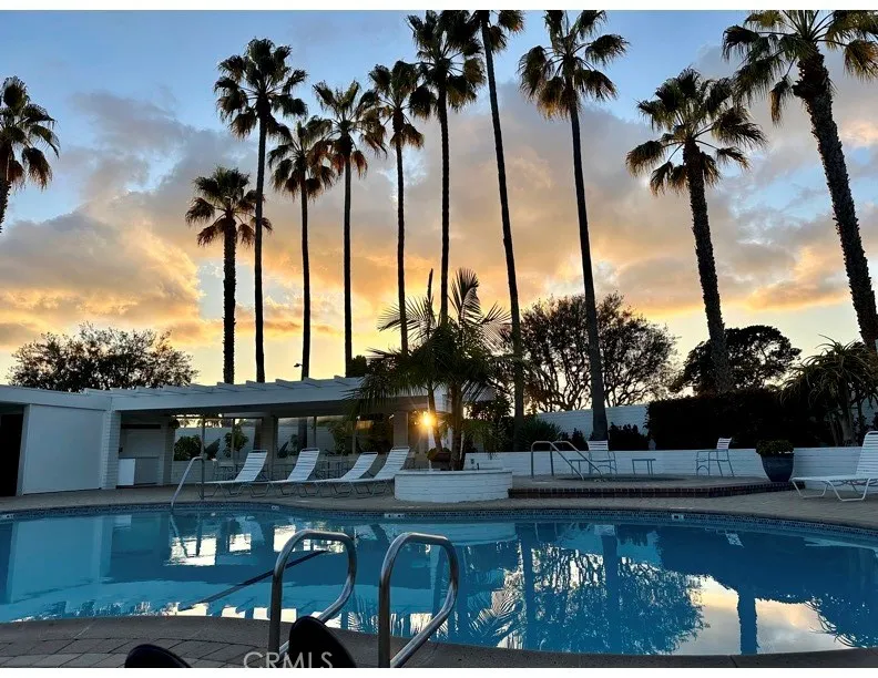 Outdoor Community Pool and Spa Area