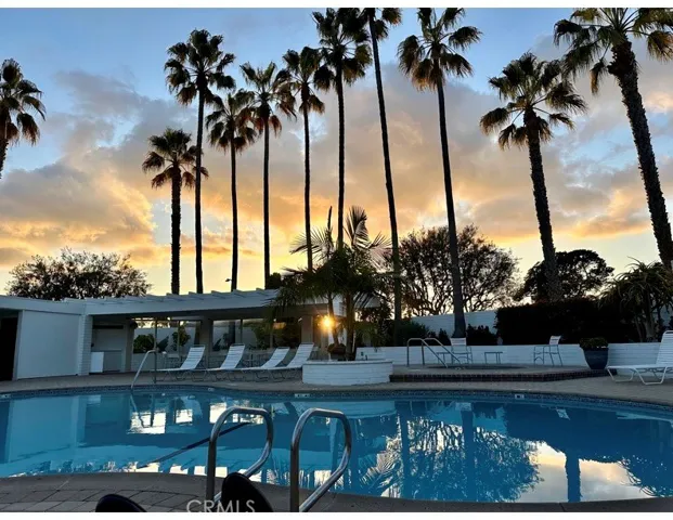 Outdoor Community Pool and Spa Area