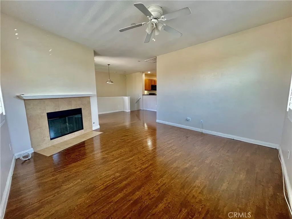 fireplace in living room