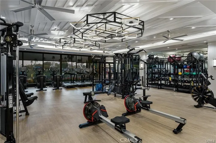 Newer fitness center