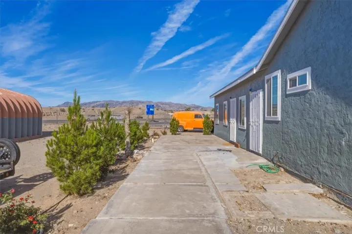 Exit to garage and backyard