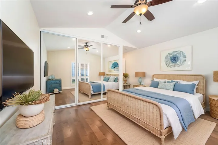 Virtually Staged Primary Bedroom