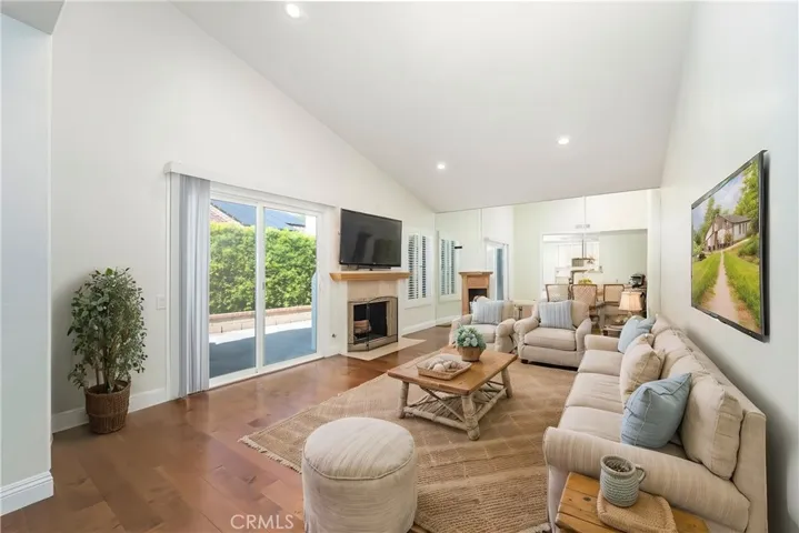 Virtually Staged Living Room